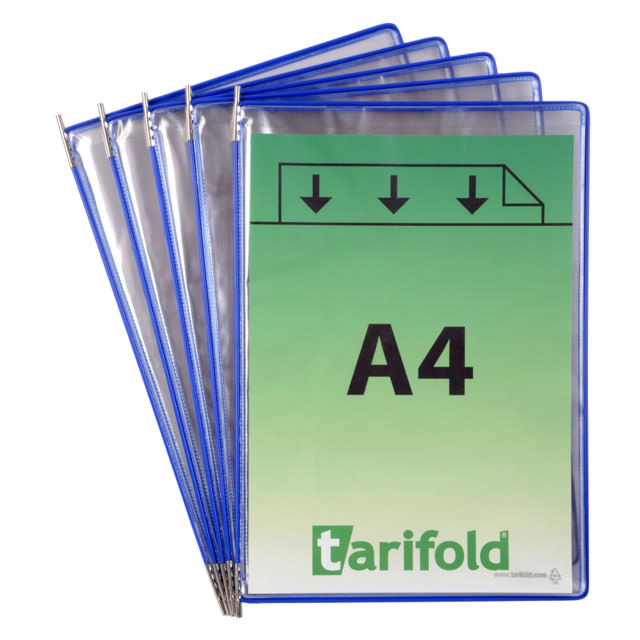 Tarifold FoldFive Svängbar Ficka, A4, Porträtt