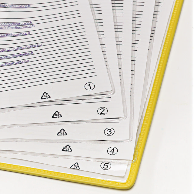 Tarifold FoldFive Svängbar ficka, A4, Porträtt