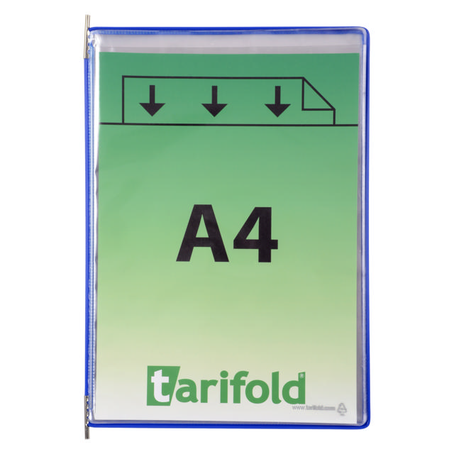 Tarifold Foldfive Svängbar Ficka, A4, Porträtt