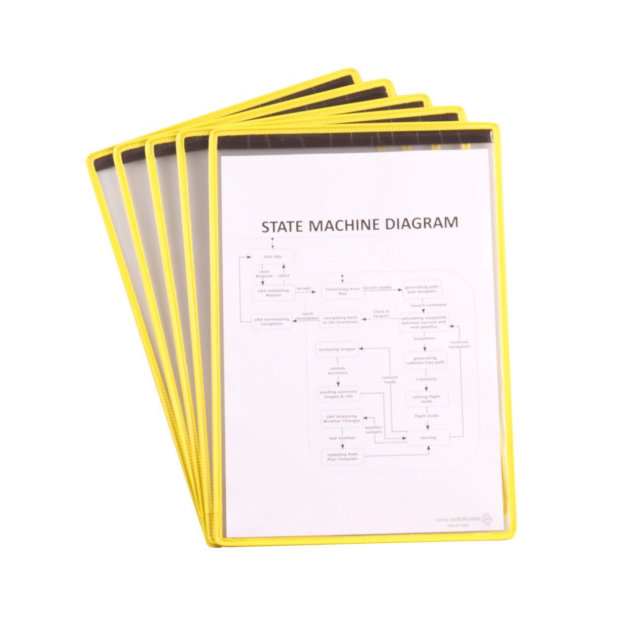 Tarifold Magnetficka, A4, Porträtt