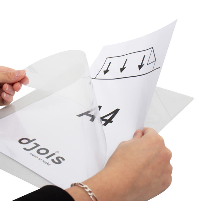 Kang Easy Load självhäftande skyltficka, permanent, A4