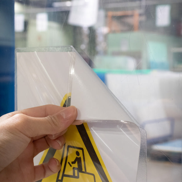 Självhäftande annonsficka Kang Easy Load, permanent, A5