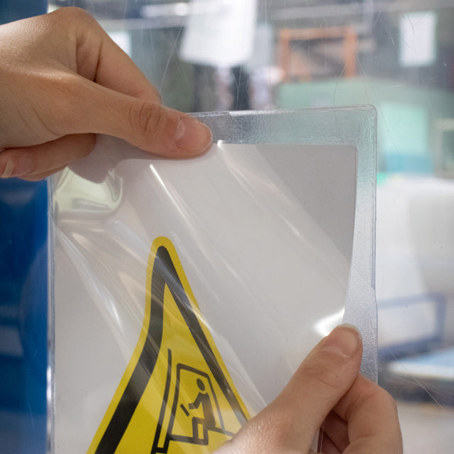 Självhäftande annonsficka Kang Easy Load, permanent, A5