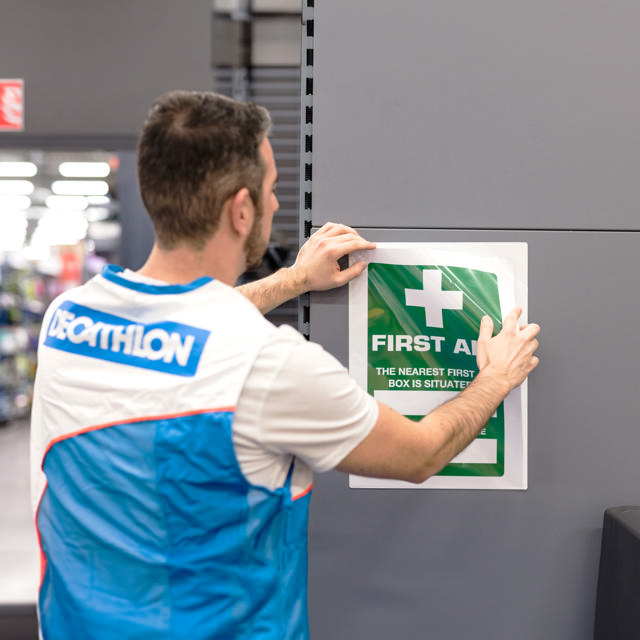 Magnetisk annonshållare Kang Easy Load, A3