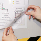 Magnetisk annonshållare Kang Easy Load, A3