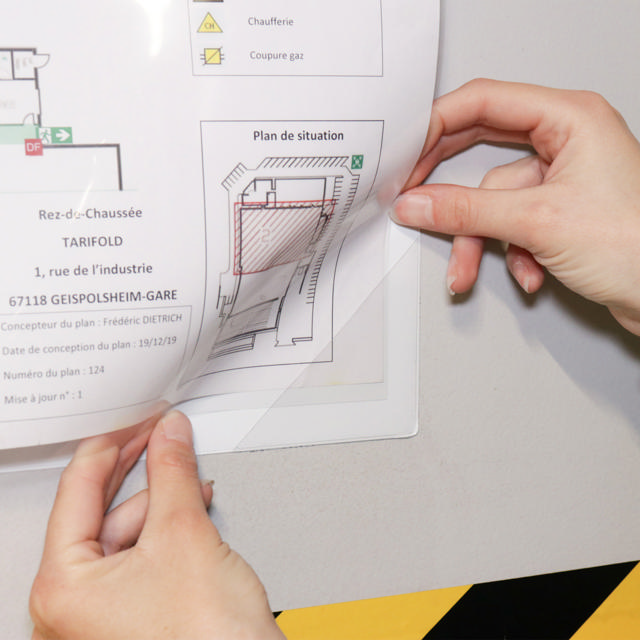 Magnetisk annonshållare Kang Easy Load, A3