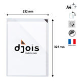 KANG EASY CLIC A3, FICKA MED MAGNETFÖRSLUTNING