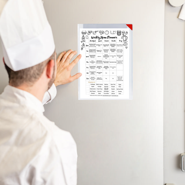 Kang Easy Clic Subzero Självhäftande Skyltficka, Permanent, A4