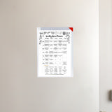 Kang Easy Clic Subzero Självhäftande Skyltficka, Permanent, A4