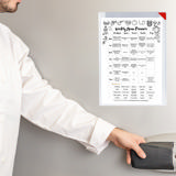 Kang Easy Clic Subzero Självhäftande Skyltficka, Permanent, A4