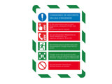 Magneto Safety Magnetisk Ram Displayficka, A4