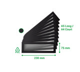 Magneto Pro Magnetiska Rubriker, A5 Lång / A4 Kort