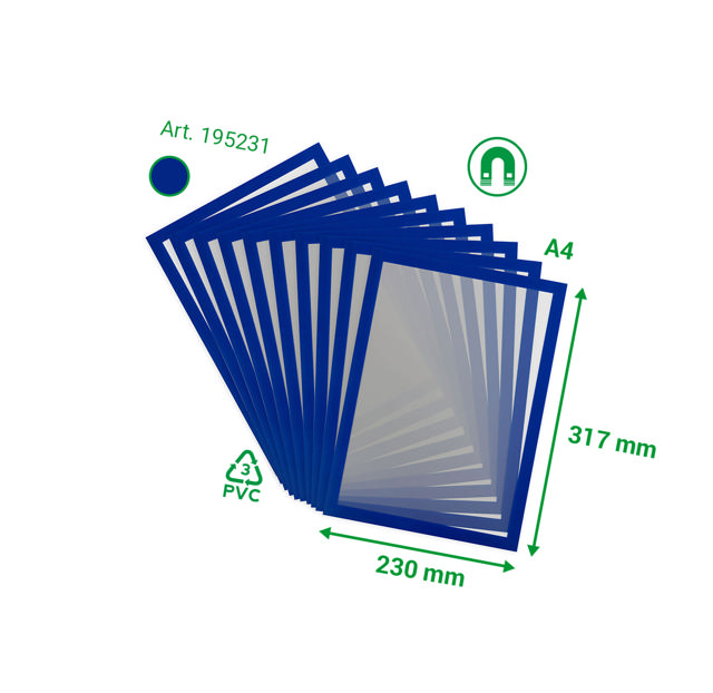 Magneto Pro Magnetisk Displayram, A4