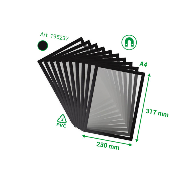 Magneto Pro Magnetisk Displayram, A4