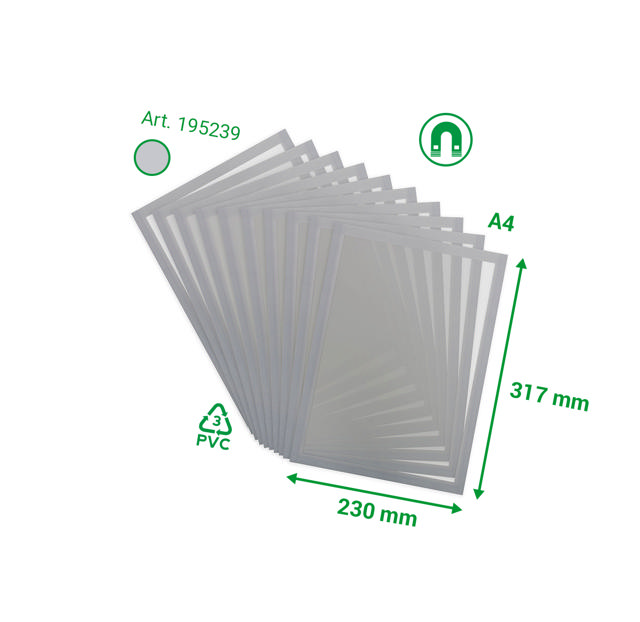 Magneto Pro Magnetisk Displayram, A4