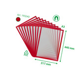 Magneto Pro Magnetisk Displayram, A3