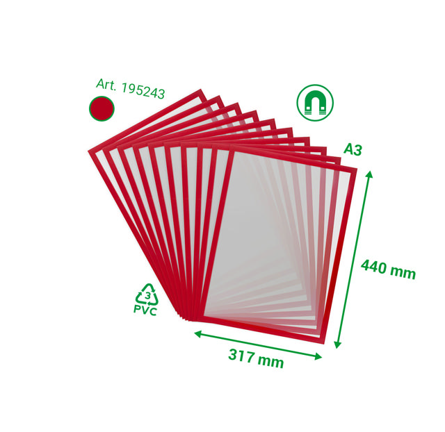 Magneto Pro Magnetisk Displayram, A3