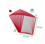 Magneto Pro Magnetisk Displayram, A3