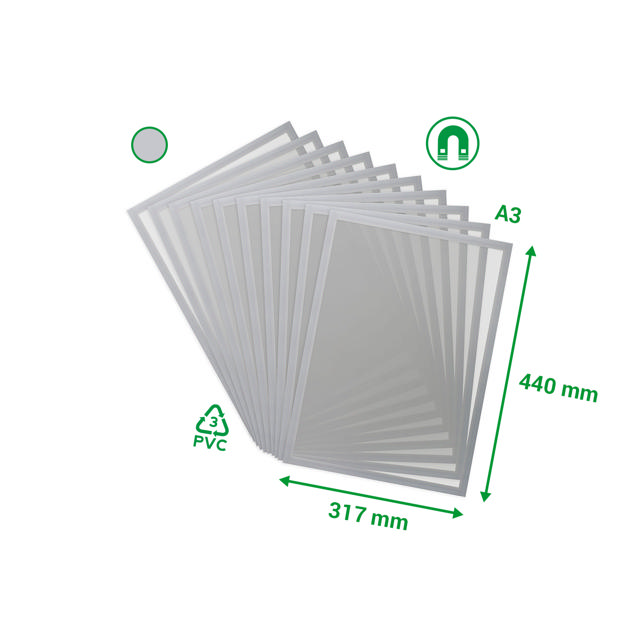 Magneto Pro Magnetisk Displayram, A3