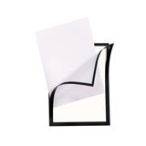 Självhäftande presentationsficka Magneto Pro, omplacerbar, A4, PP