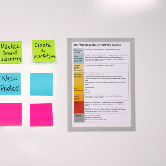 Magnetisk presentationsram Magneto Pro,  A4, PP