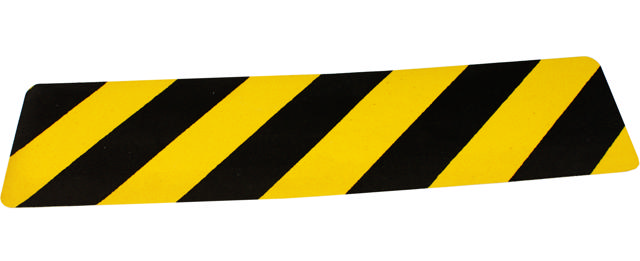 Självhäftande Anpassningsbar Halkskydd Golvmarkeringslinje, 610 x 150 mm