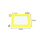 Självhäftande golvram, A4