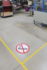 Självhäftande säkerhetspiktogram, Rökning förbjuden