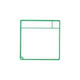 Magnetiska uppgiftskort, S, 75 x 75 mm