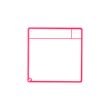 Magnetiska uppgiftskort, S, 75 x 75 mm