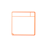 Magnetiska uppgiftskort, S, 75 x 75 mm