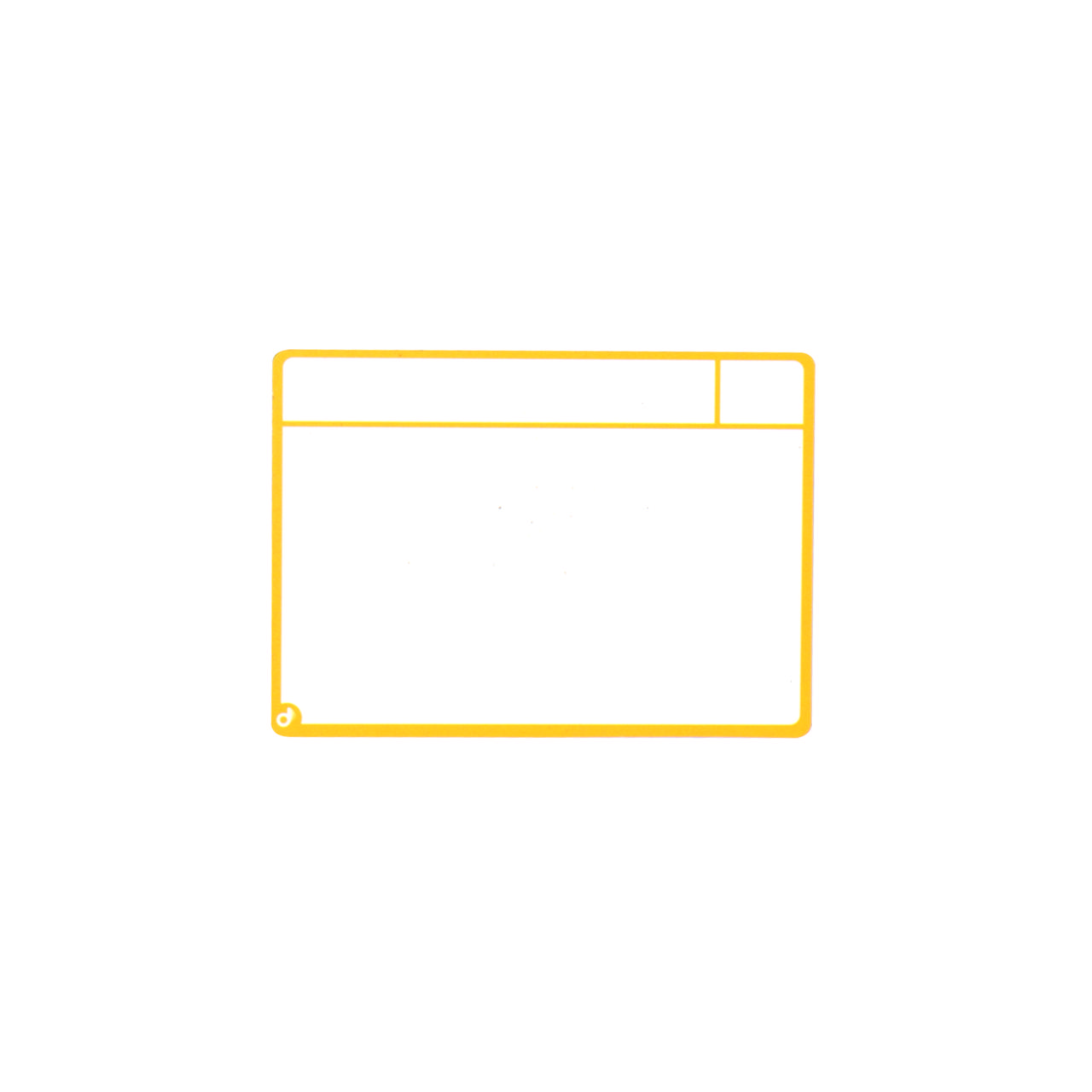 Magnetiska uppgiftskort, M, 105 x 75 mm