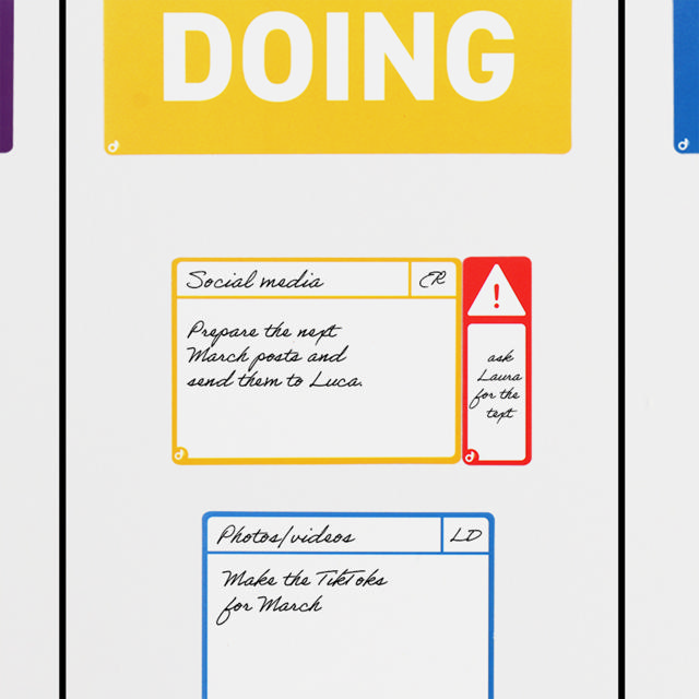 Magnetiska uppgiftskort, M, 105 x 75 mm