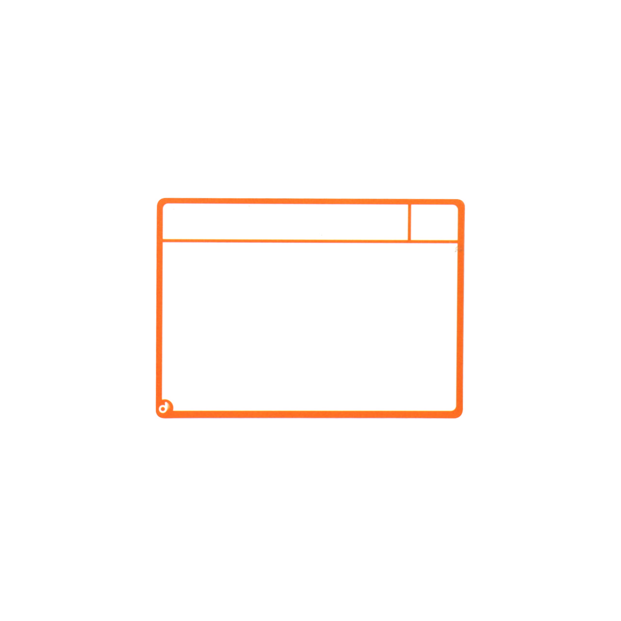 Magnetiska uppgiftskort, M, 105 x 75 mm