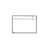 Magnetiska uppgiftskort, M, 105 x 75 mm