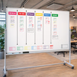 Magnetiska uppgiftskort, S, 75 x 75 mm