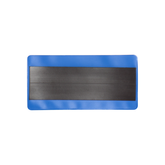 Magnetisk etiketthållare för logistiketiketter, 160 x 80 mm