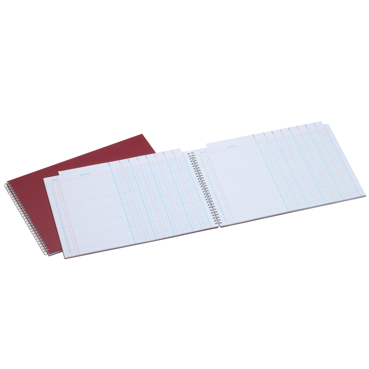 Atlanta Tabellregister, 2 x 8 kolumner, 247 x 351 mm
