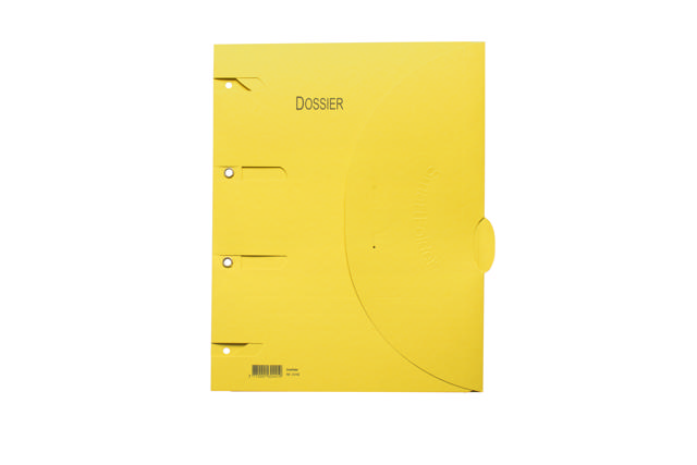 Smartfolder Perforerad Mapp, med Flik, Filer, A4