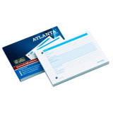 Atlanta kvittobok, med karbonkopia, A6, NL Text, FSC®