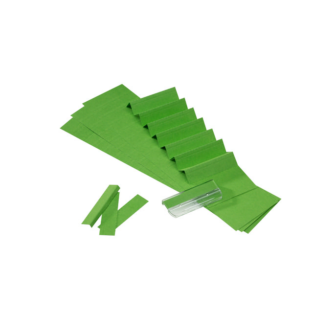 Etikettremsor för Alzicht etikettfickor, 65 mm, FSC®