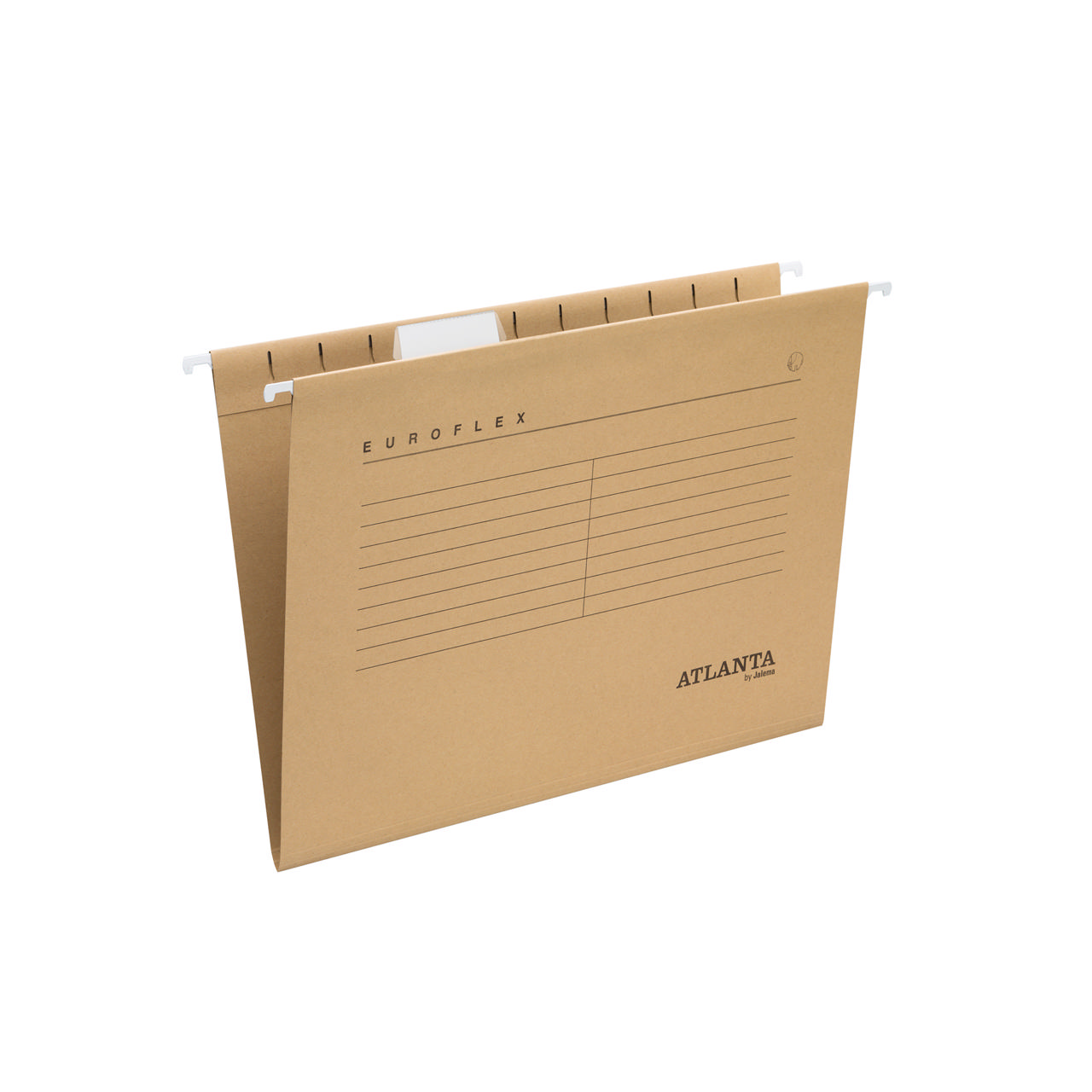 Euroflex hängmapp, folio, V-botten, 100% återvunnen kartong, FSC®