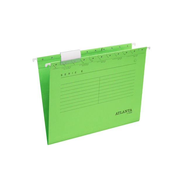 Serie-E hängmapp, A4, V-botten, expanderbar, 100% återvunnen kartong, FSC®