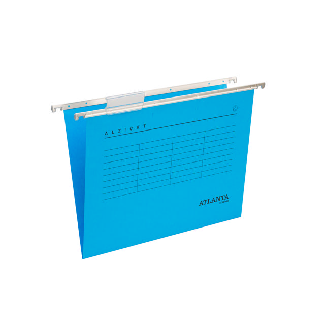 Alzicht hängmapp, folio, V-botten, 100% återvunnen kartong, FSC®