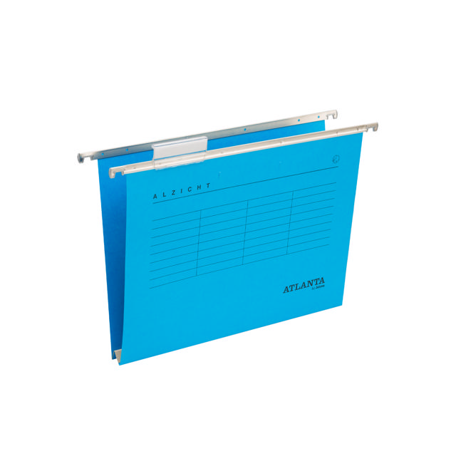 Alzicht hängmapp, folio, 30 mm U-botten, 100% återvunnen kartong, FSC®