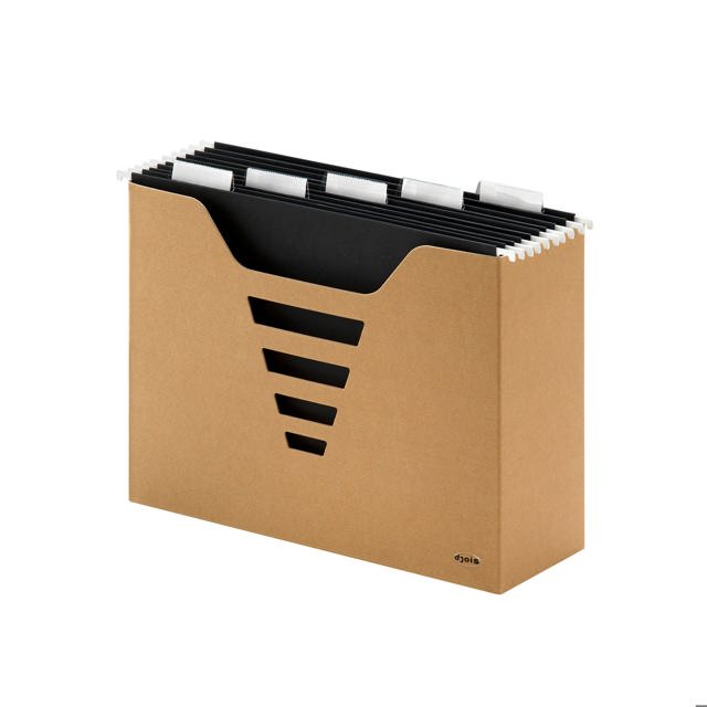 Kraftlinje hängmappslåda, med 5 A4 Euroflex hängmappsfickor, FSC®