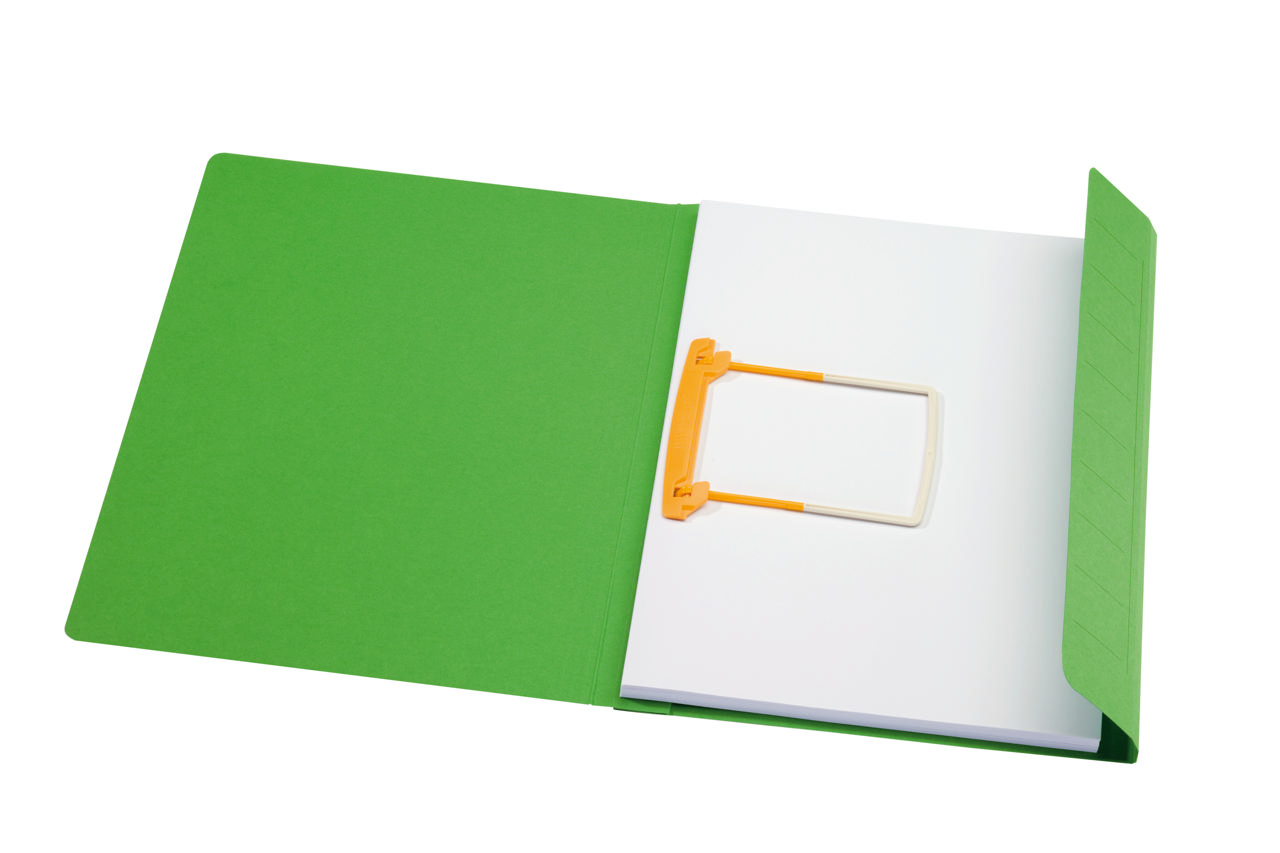 Secolor Clipmapp med Flik, Folio, 100% Återvunnen Kartong, FSC®