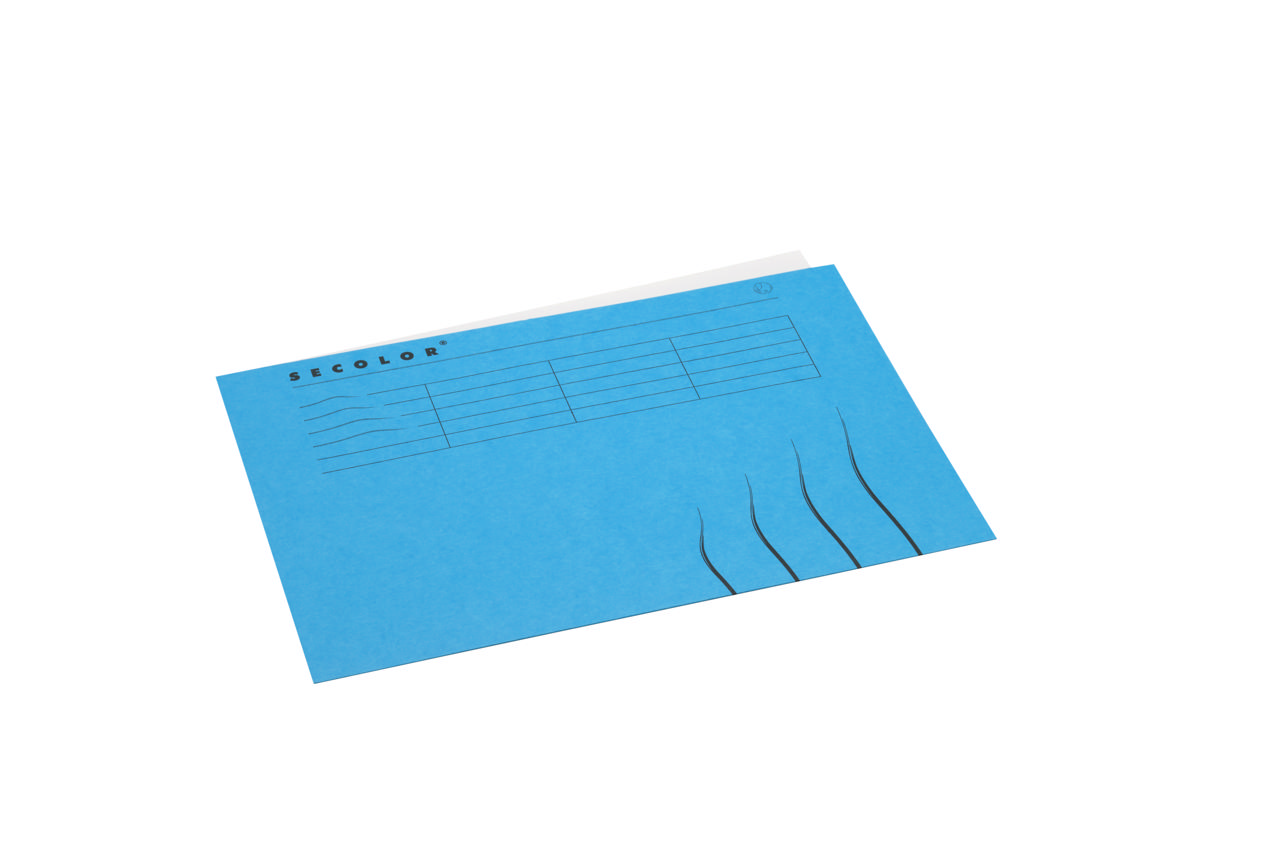 Secolor mapp, A4, 100% återvunnen kartong, FSC®
