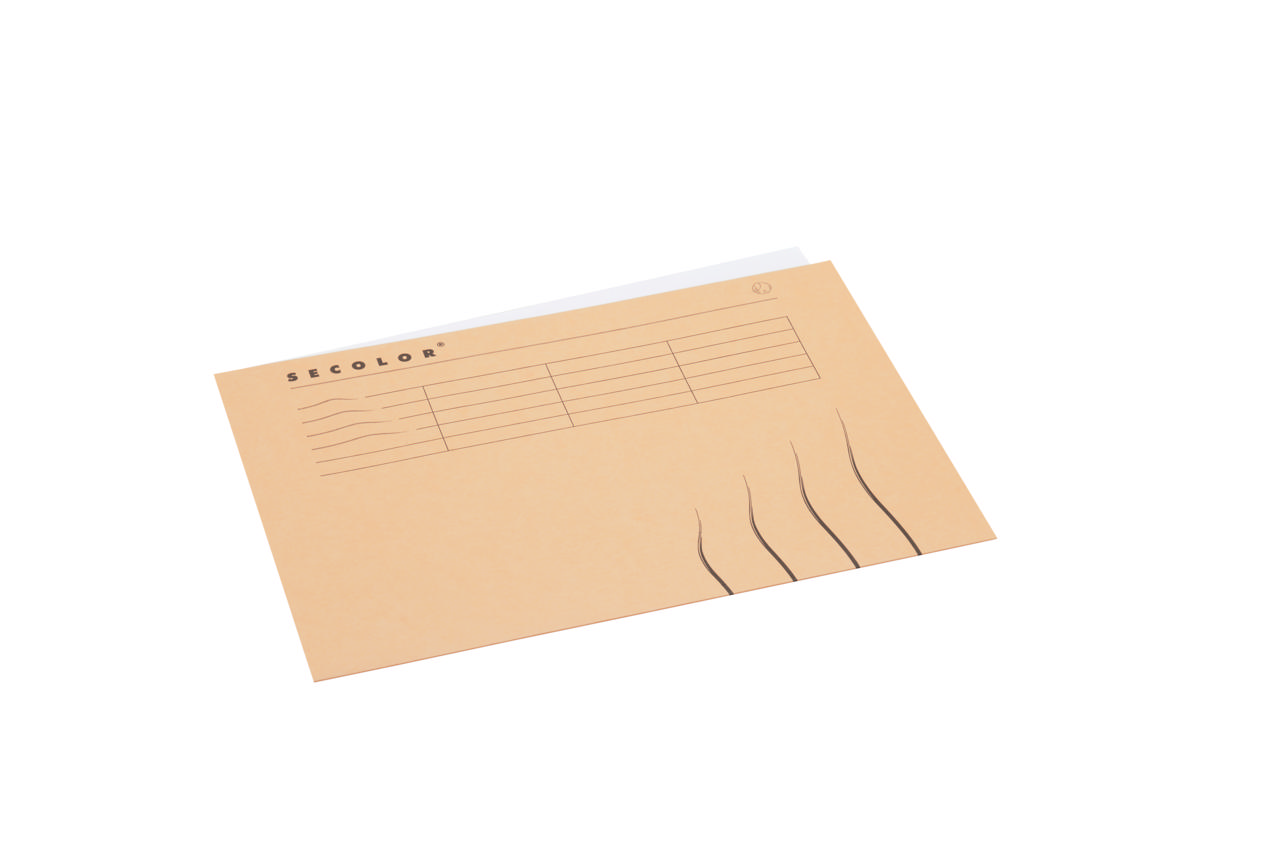 Secolor mapp, A4, 100% återvunnen kartong, FSC®