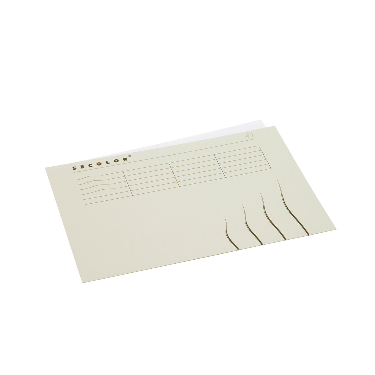 Secolor mapp, A4, 100% återvunnen kartong, FSC®
